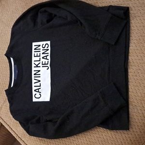 Calvin Klein Jeans Crew Neck Black